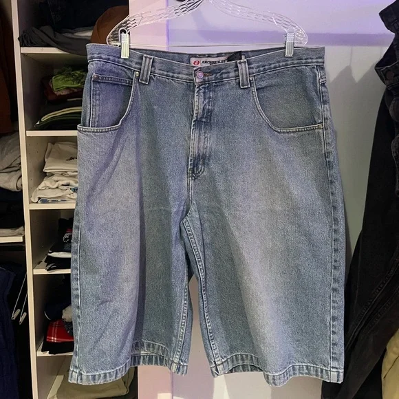 anchor blue Shorts Anchor Blue Beyond Baggy Jorts Poshmark